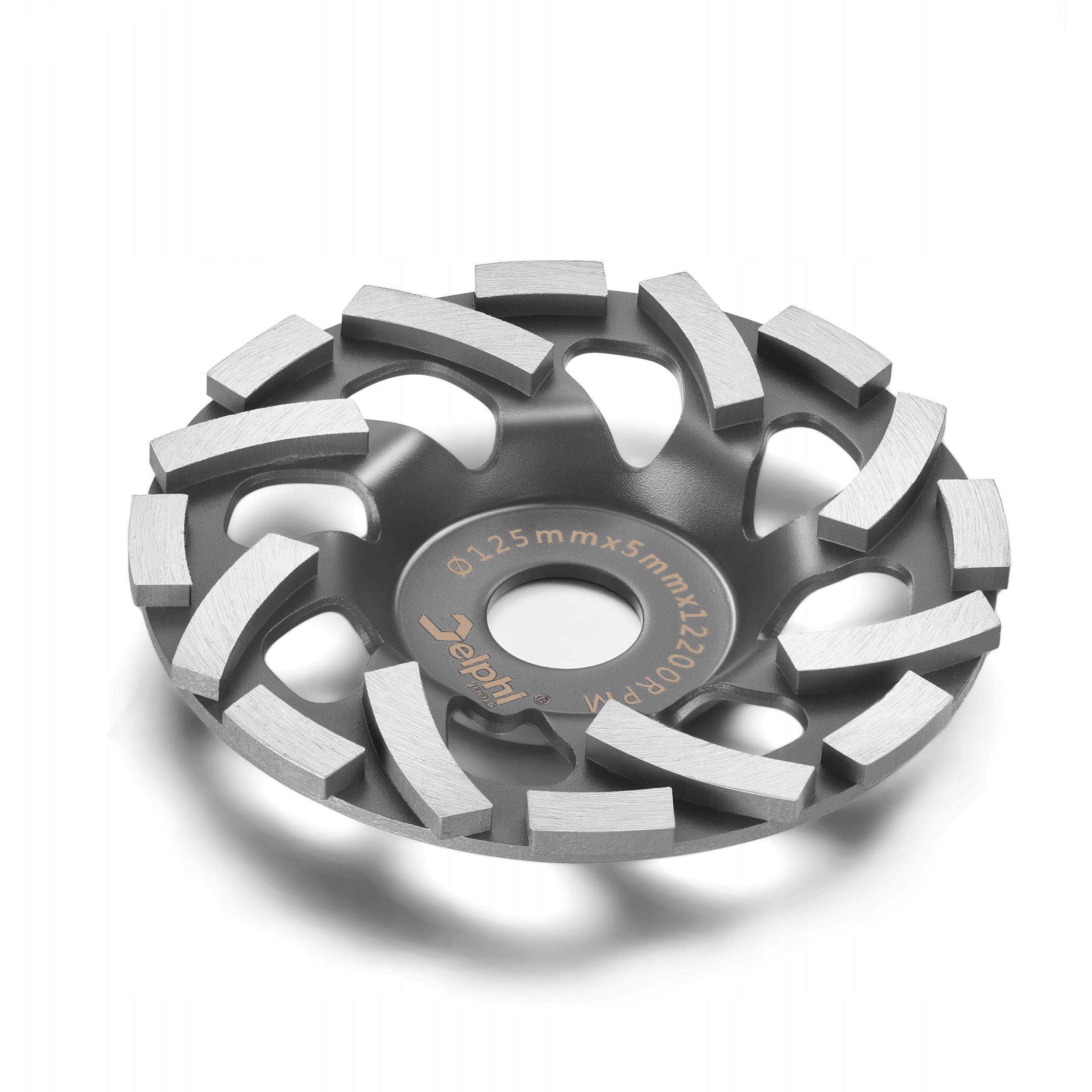 POT DISC 125 mm DIAMOND FOR GRINDING CONCRETE STONE 22,2 CUTTER Manufacturer code Tarcza Garnkowa do Szlifowania 125x22,23mm