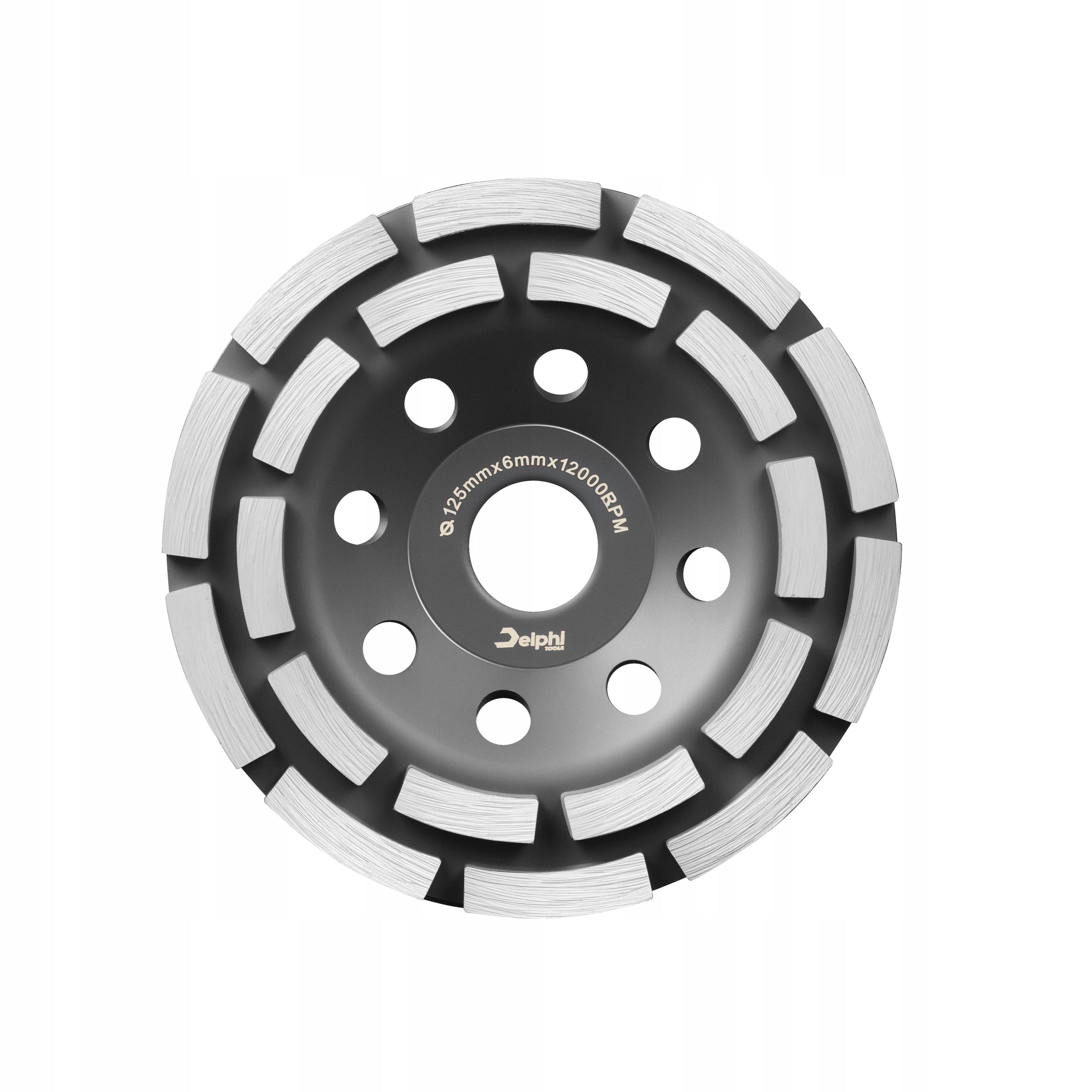 POT DISC 125 mm DIAMOND FOR GRINDING HARD CONCRETE STONE Manufacturer code Tarcza Garnkowa do Szlifowania Marmuru 125 mm
