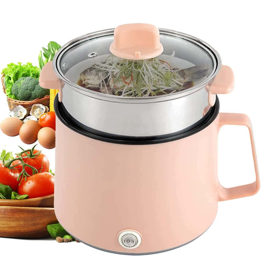 POT ELECTRIC COOKER WITH HEATING AND STEAMING FUNCTION 1,7L