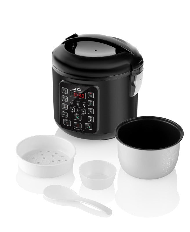 POT FOR COOKING RICE VEGETABLES RICE COOKER 1,5L 9 PROGRAMS STEAMER SLOW COOKER