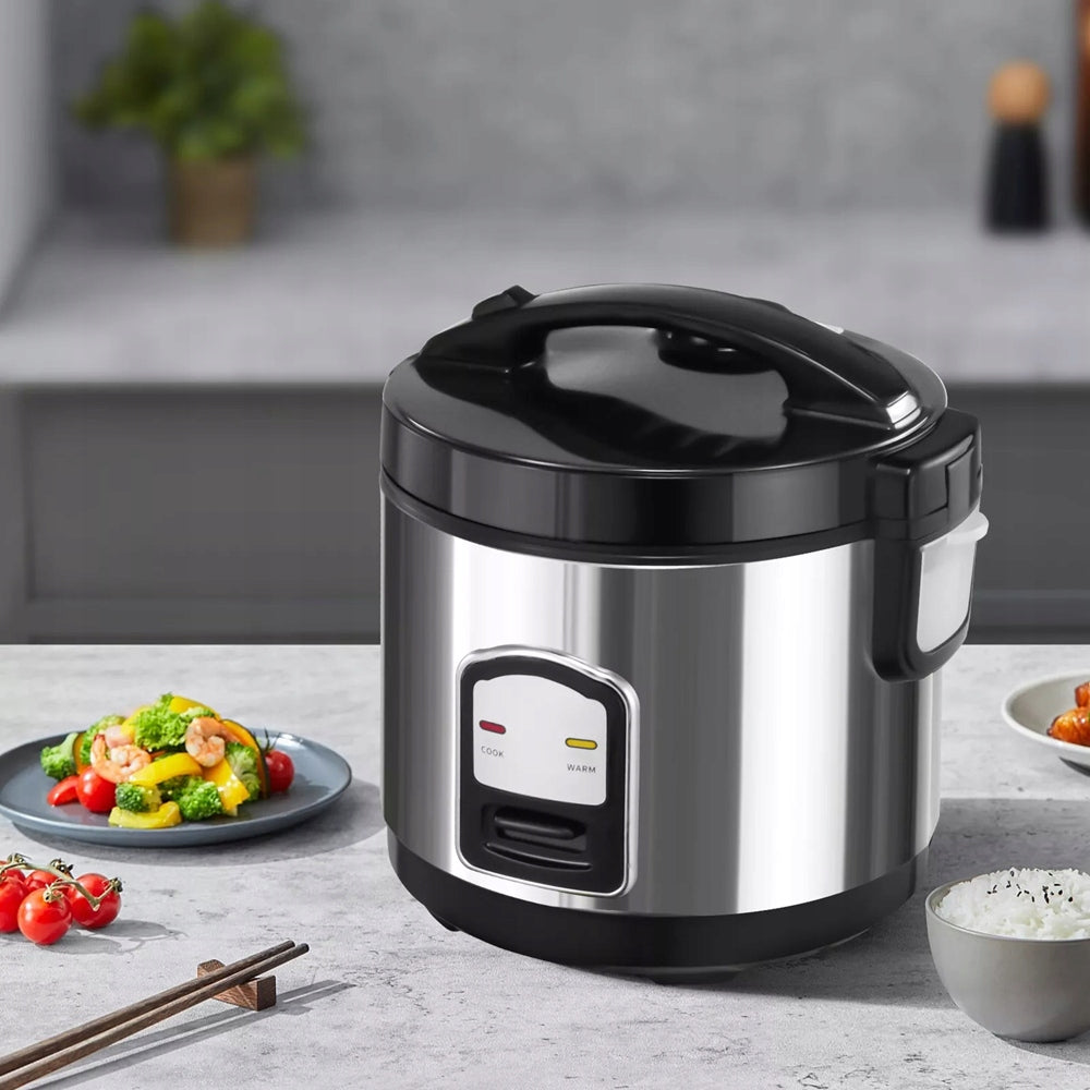POT FOR COOKING RICE VEGETABLES RICE COOKER 2L 400W Packaging status original