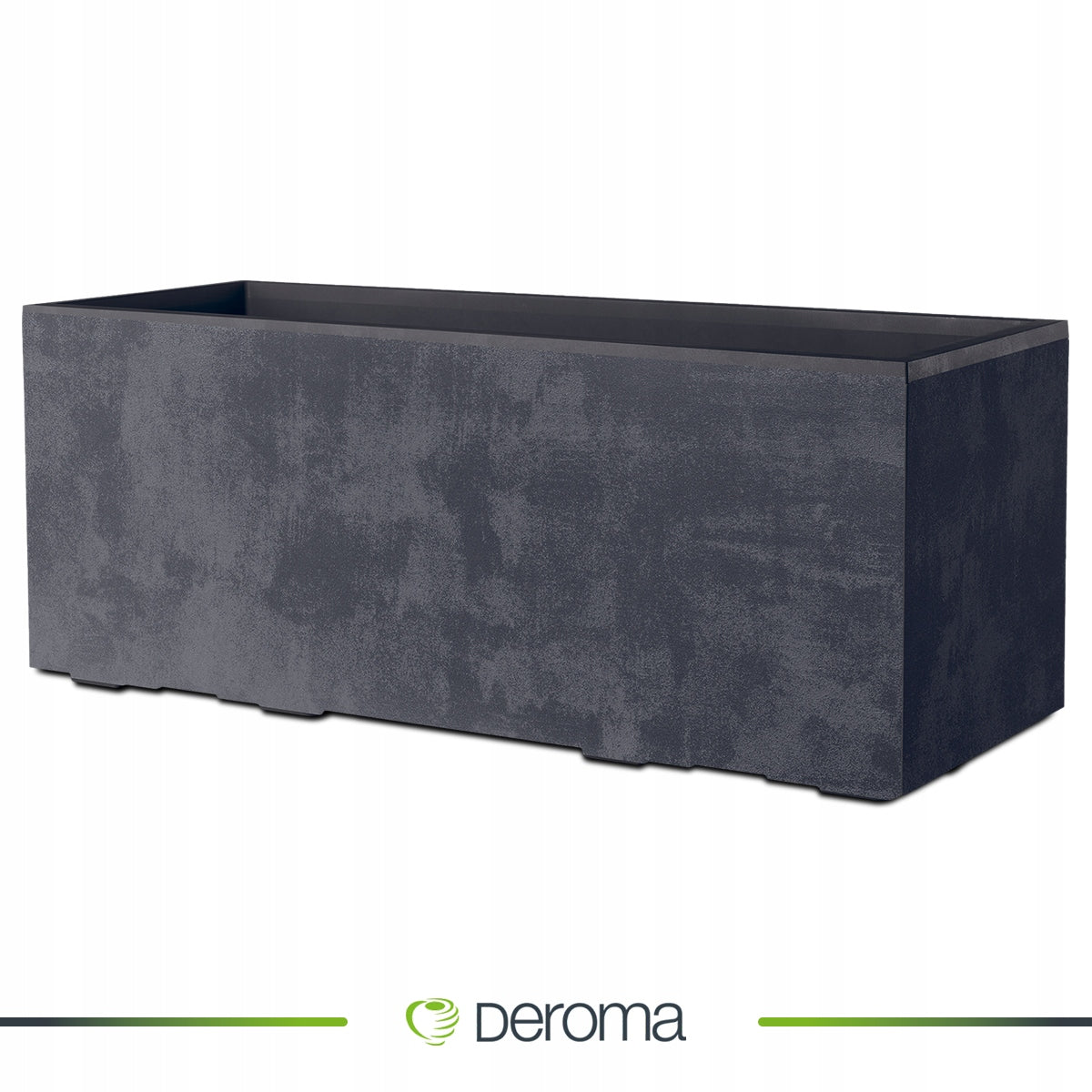 POT RECTANGULAR POT DEROMA CONCRETE EFFECT 59CM MILLENNIUM ANTHRACITE EAN (GTIN) 191942021717