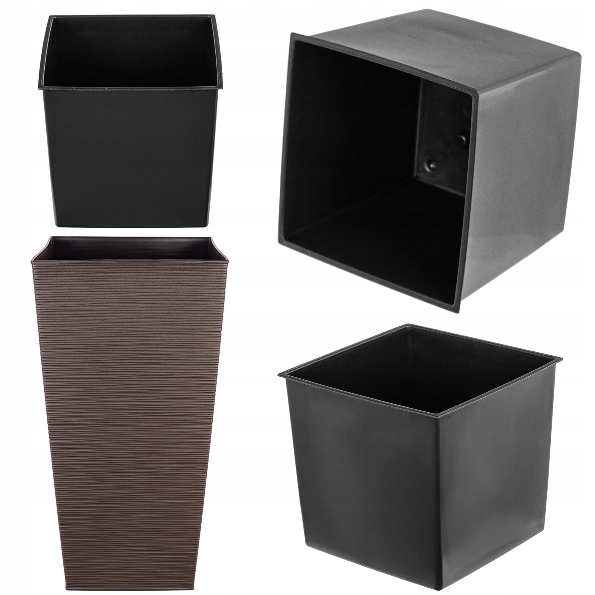 POT REFILL POT REFILLS 19 x19 cm SQUARE UNIVERSAL Material synthetic material