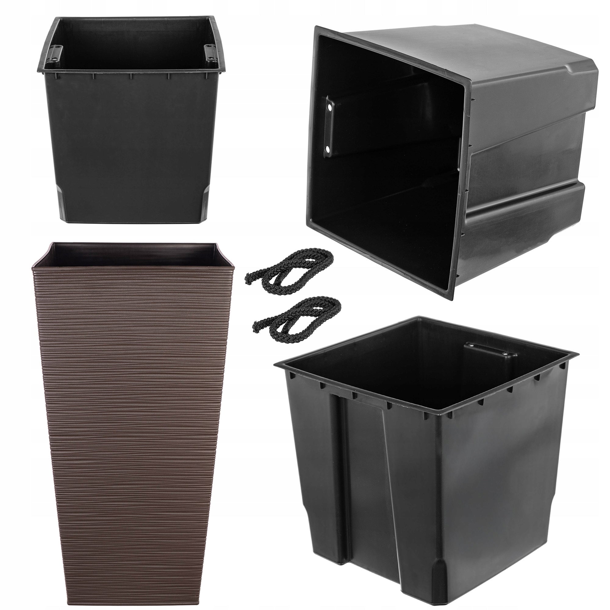 POT REFILL POT REFILLS 30 x 30 cm SQUARE UNIVERSAL Material synthetic material