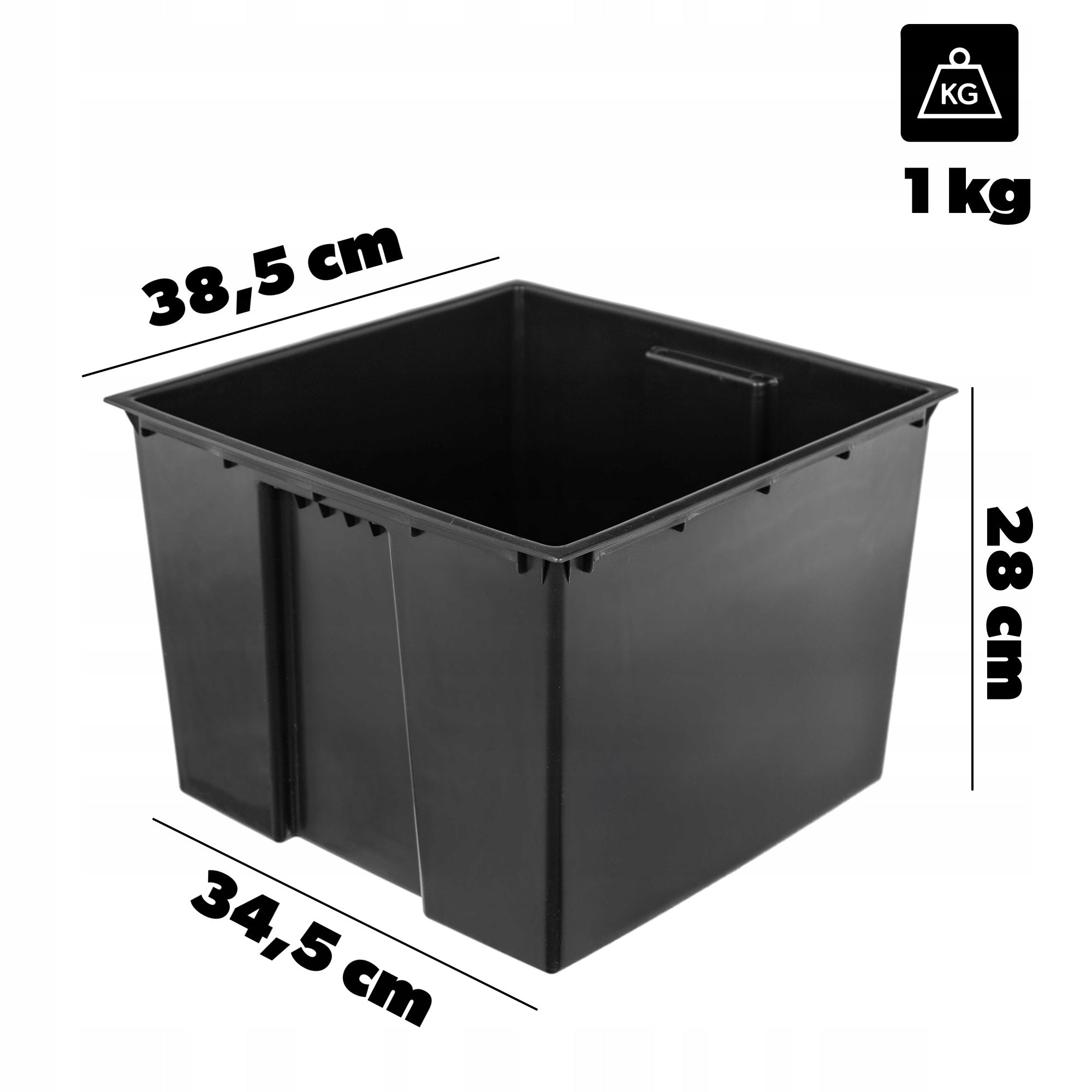 POT REFILL POT REFILLS 40 x 40 cm SQUARE UNIVERSAL Brand Kadax