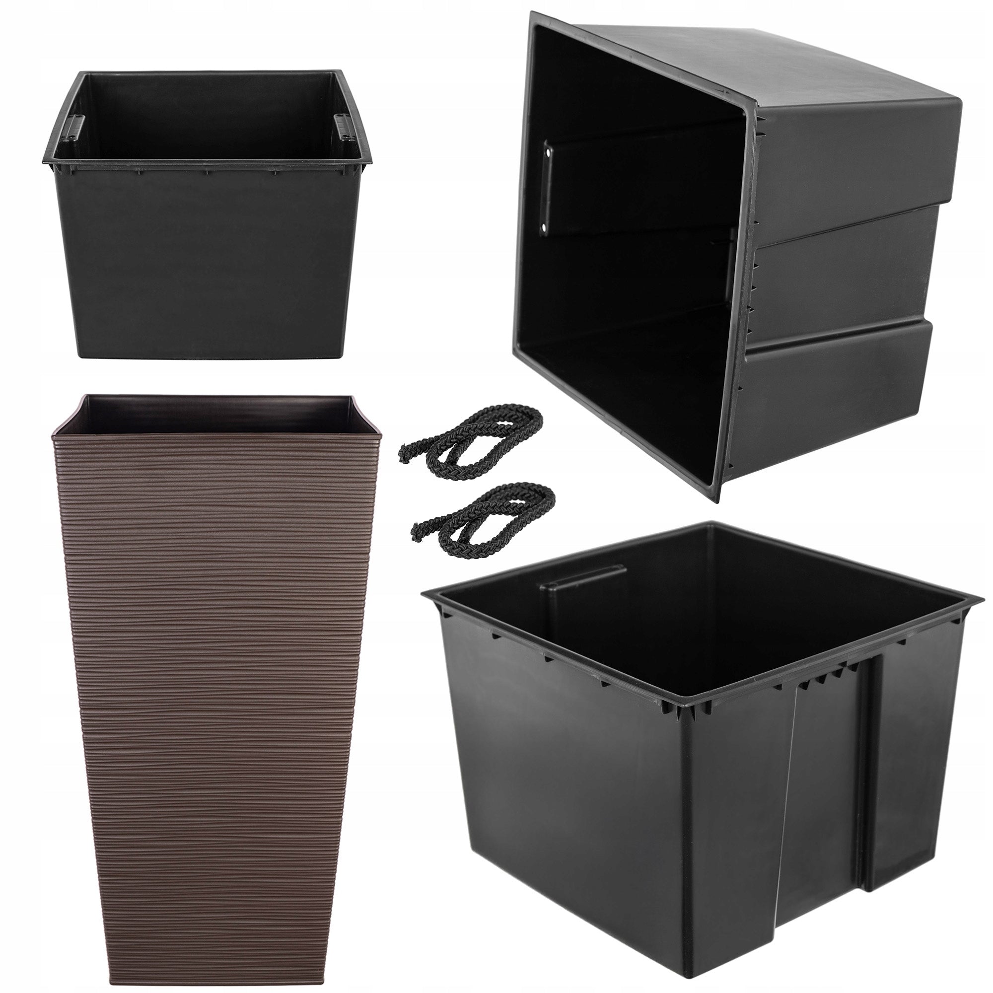 POT REFILL POT REFILLS 40 x 40 cm SQUARE UNIVERSAL Material synthetic material