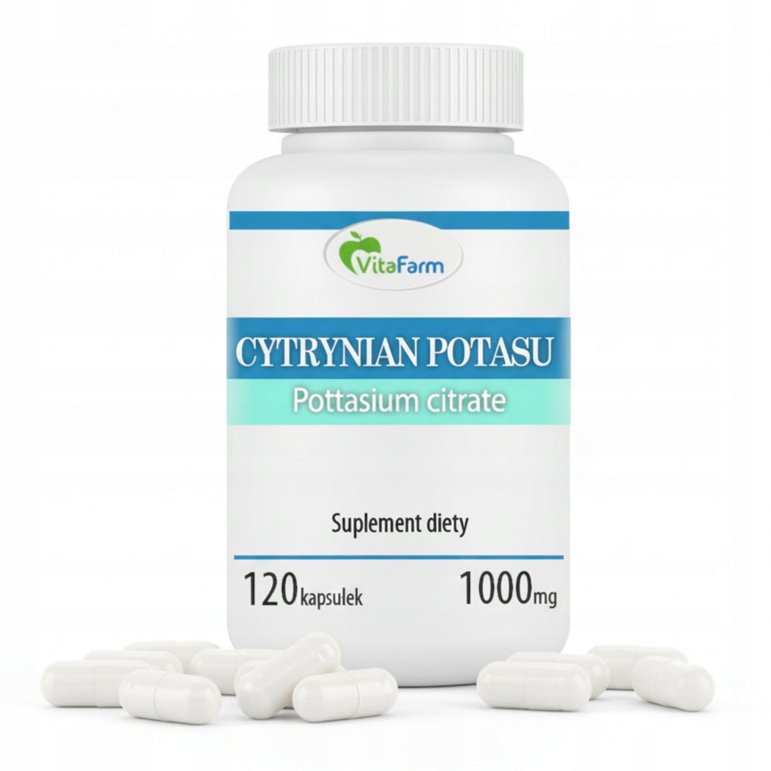 POTASSIUM 360 mg potassium citrate - 120 capsules