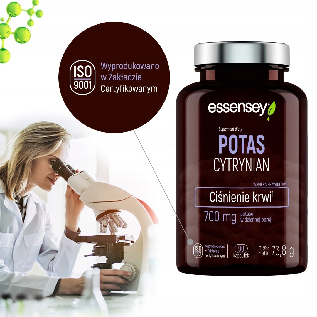 POTASSIUM CITRATE Mild 700MG For Pressure Nervous System Muscle Heart EAN (GTIN) 5902114049959