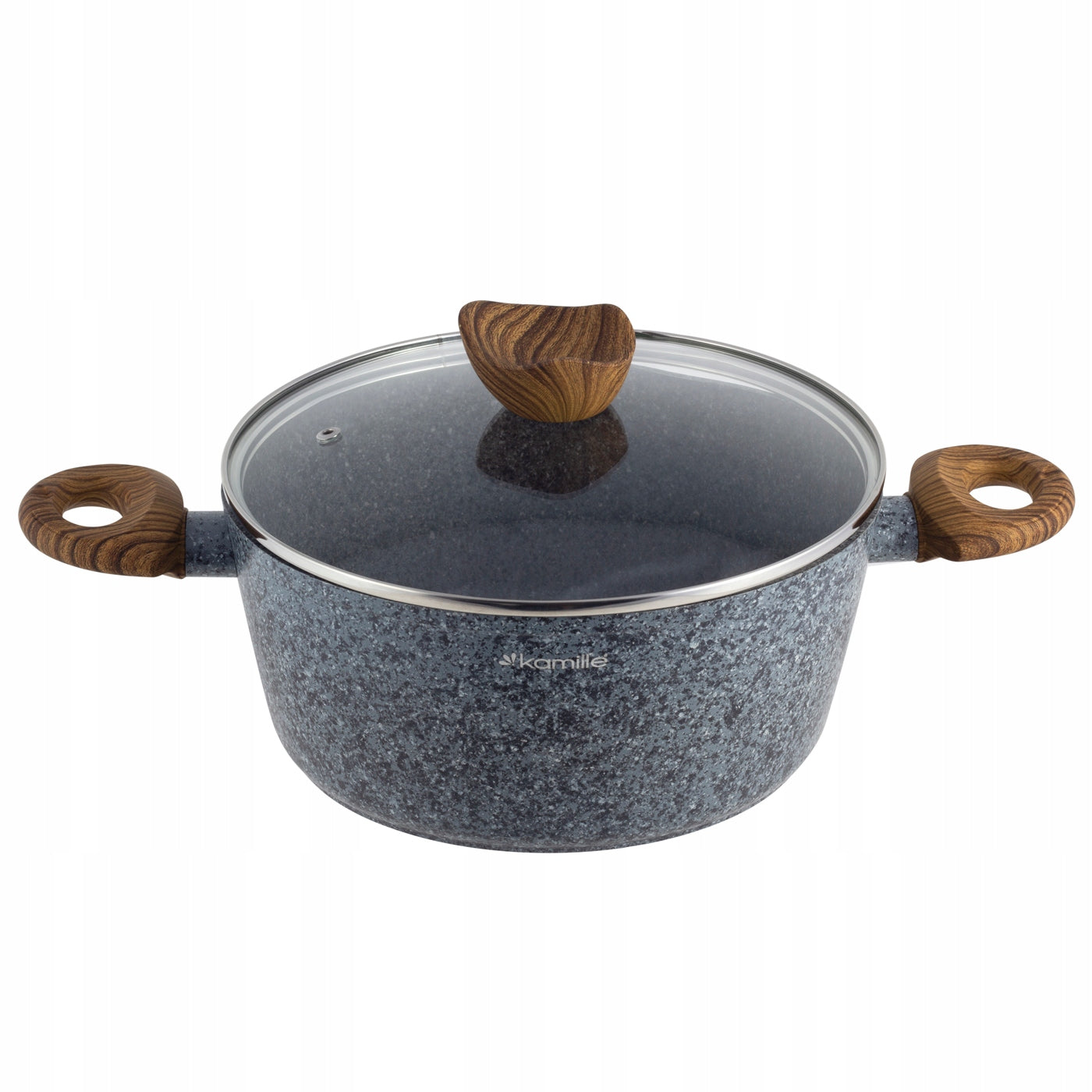 POTS SET OF POTS PANS GAS INDUCTION KAMILLE Material aluminum
