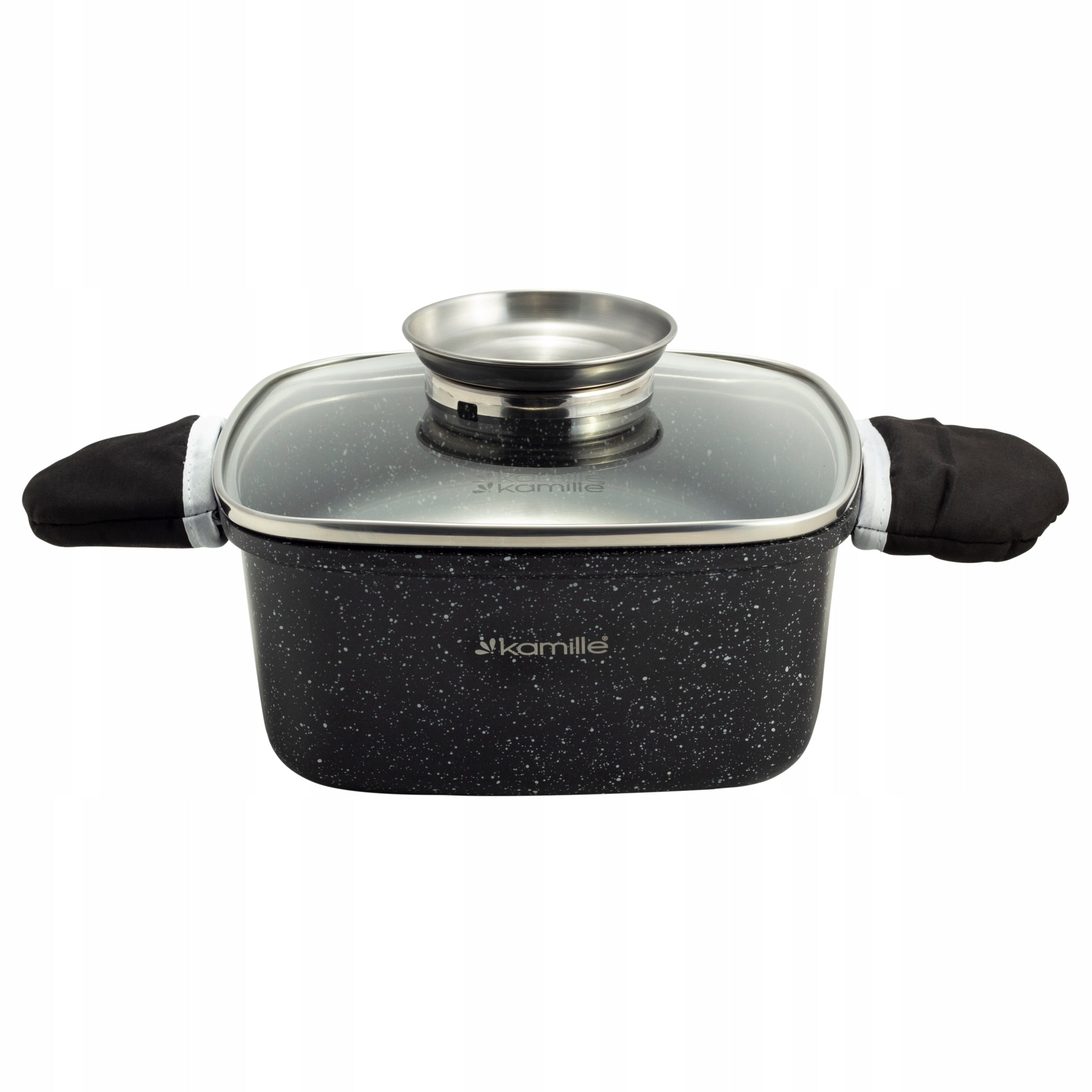 POTS SET OF POTS SET GAS INDUCTION KAMILLE Coating type marble