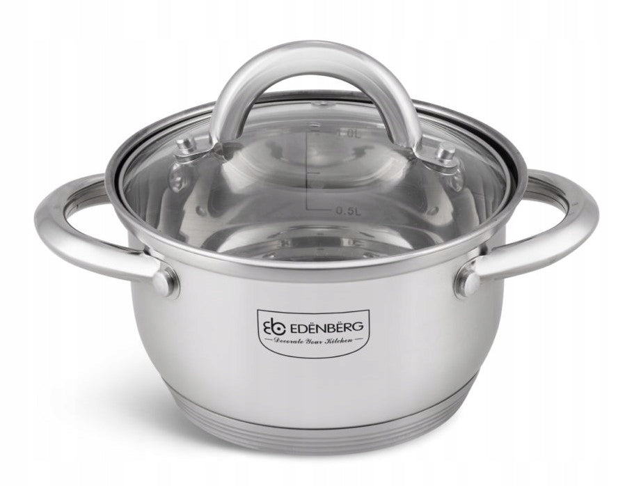POTS Set of POTS Pot Edenberg INDUCTION GAS Manufacturer code EB-4000
