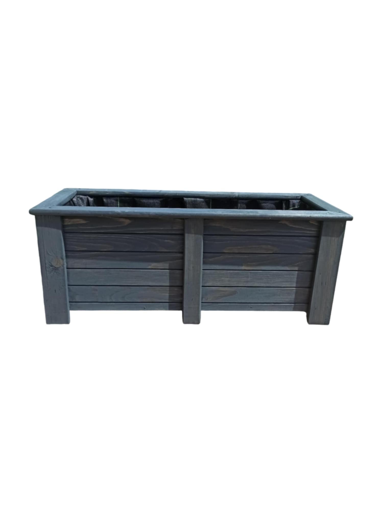 POTS WOODEN POTS 100cm shipping in full WITH CARTRIDGE Material wood
