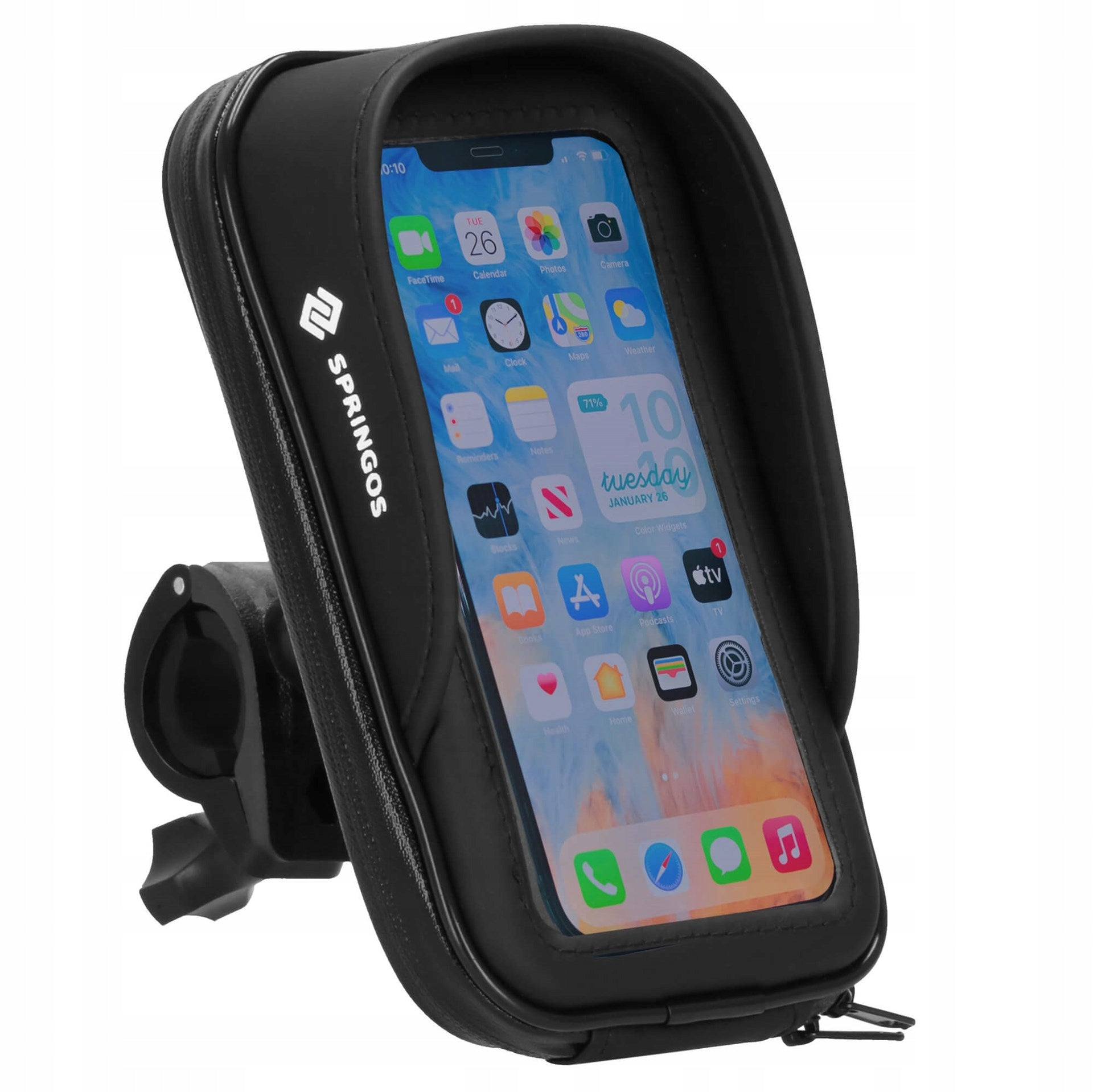 POUCH BAG BIKE HOLDER FRAME BIKE RACK PHONE WATERPROOF