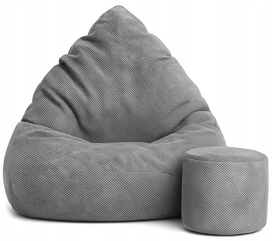 POUF BAG VELOUR XXXXL + GIFT FREEBIE | MEGA PLUSH SAKO PREMIUM ARMCHAIR