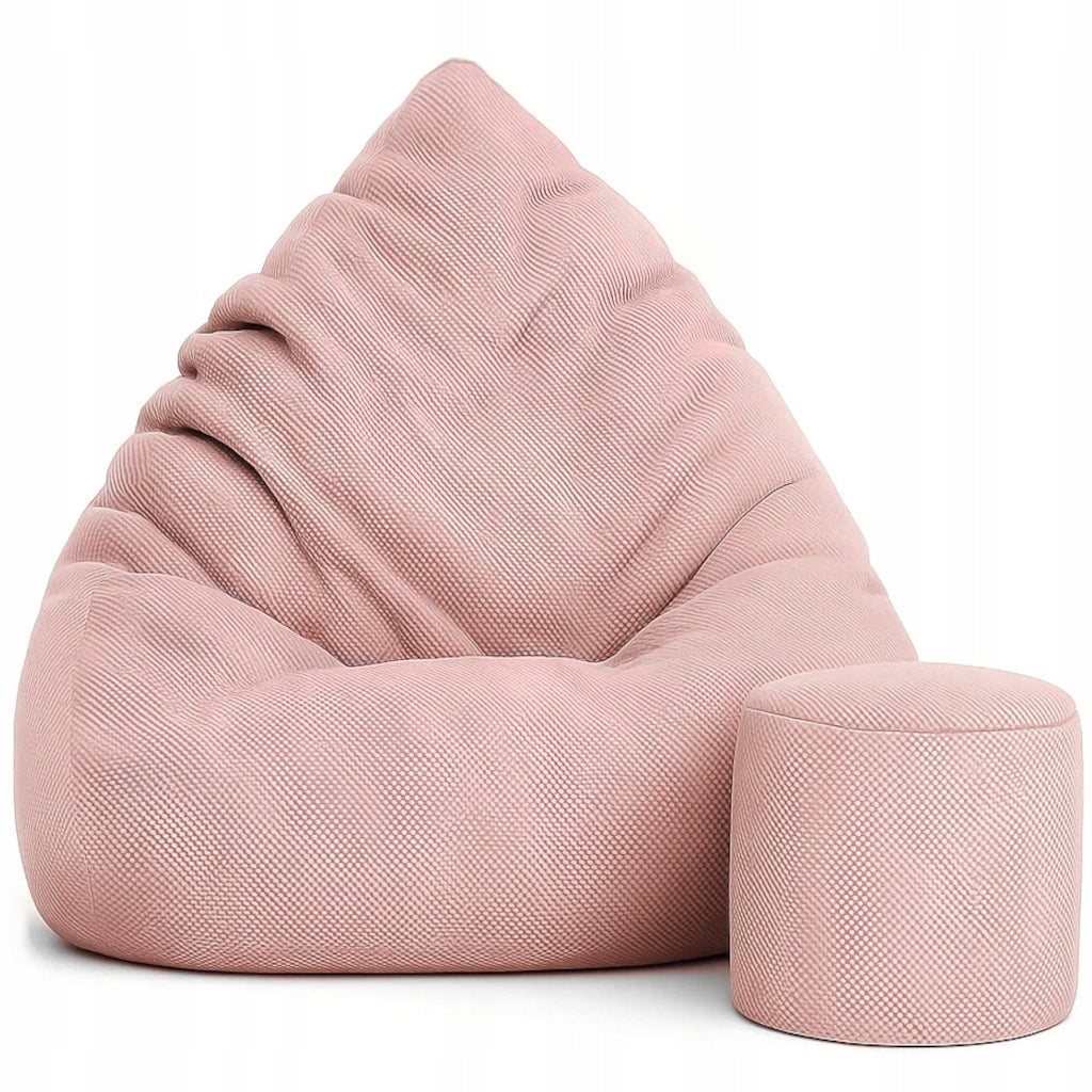 POUF VELOUR BAG XXXL + GIFT FREEBIE | MEGA PLUSH SAKO PREMIUM ARMCHAIR
