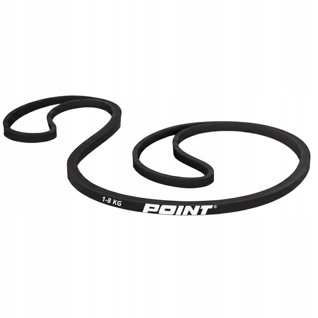 POWER BAND POINT RUBBER – RESISTANCE BAND FOR EXERCISE (1-8 kg). Packaging status original
