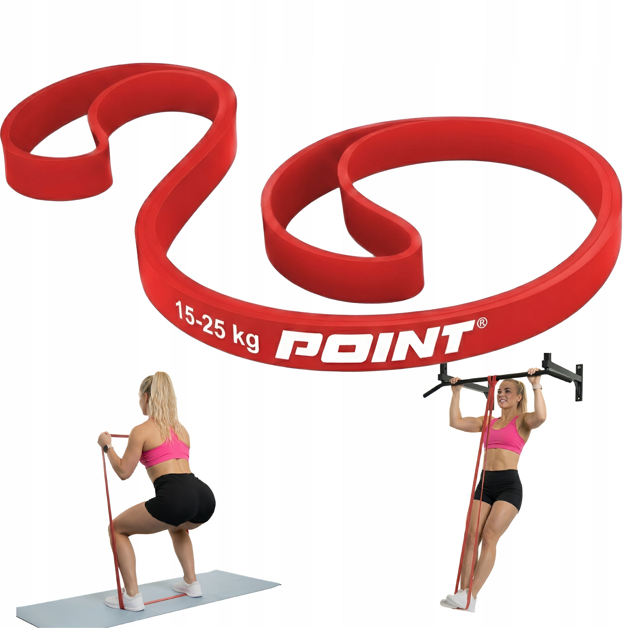 POWER BAND POINT RUBBER – RESISTANCE BAND FOR EXERCISE (15-25 kg)