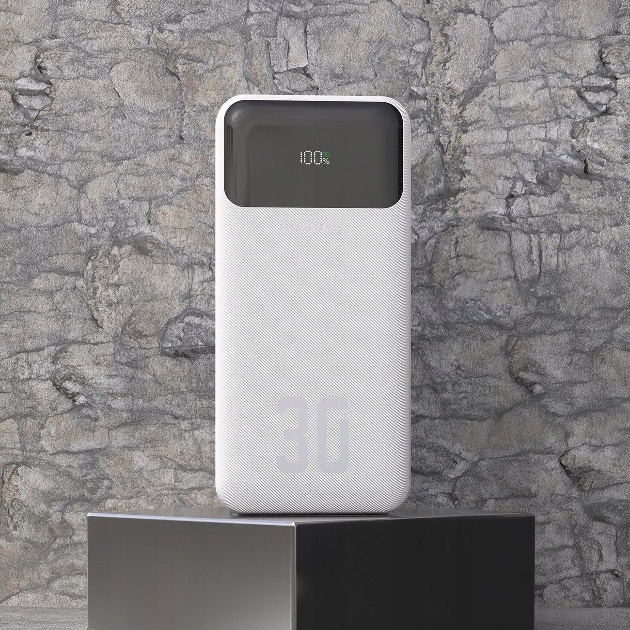 POWER BANK 30000mAh PD with cables FAST CHARGING EXTRA LARGE CAPACITY Packaging status original