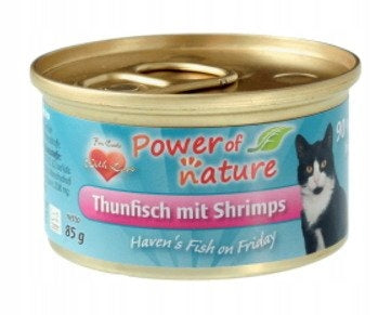 POWER OF NATURE SHRIMP TUNA 85g FOR CAT