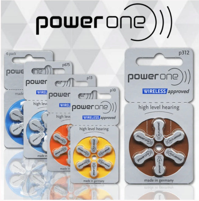 POWER ONE WIRELESS 13 Hearing Aid Batteries V13 60 Pack Medical device no