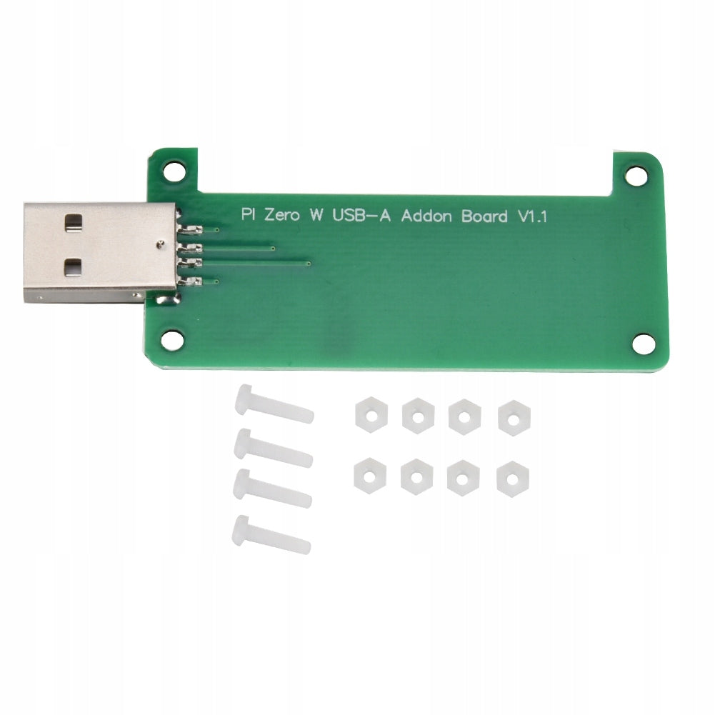 POWER OVERLAY FOR RASPBERRY PI ZERO IN 2W HAT USB-A ADDON BOARD