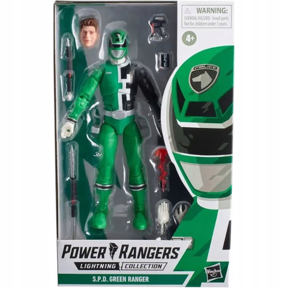 Figur Power Rangers SPD Green Ranger 15cm 