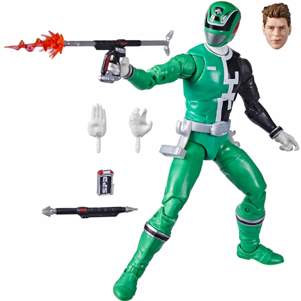 Figur Power Rangers SPD Green Ranger 15cm 