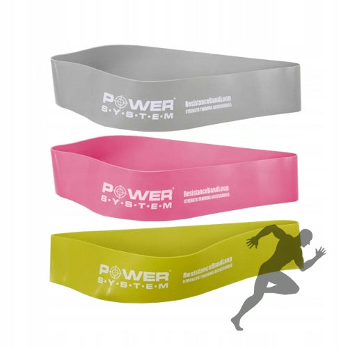POWER SYSTEM RESISTANCE RUBBER FLEX LOOP FIT LEVEL 3 Color gray