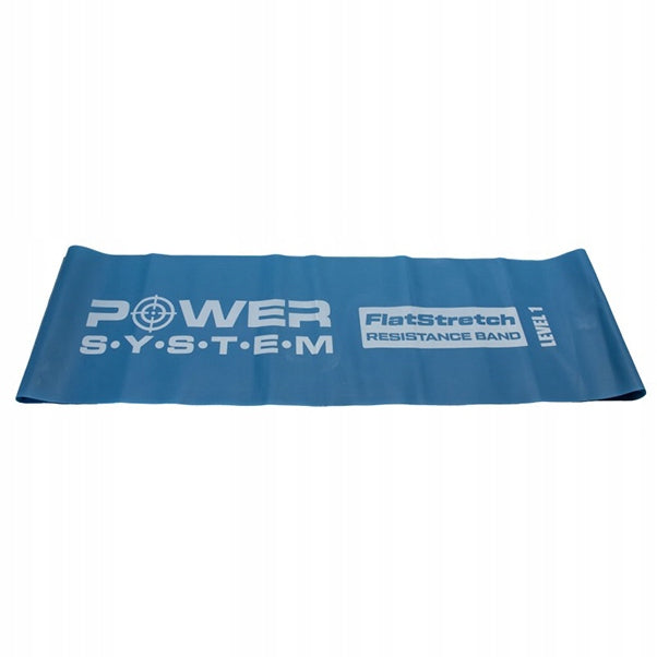 POWER-SYSTEM exercise rubber with higher resistance Flat Stretch level 1