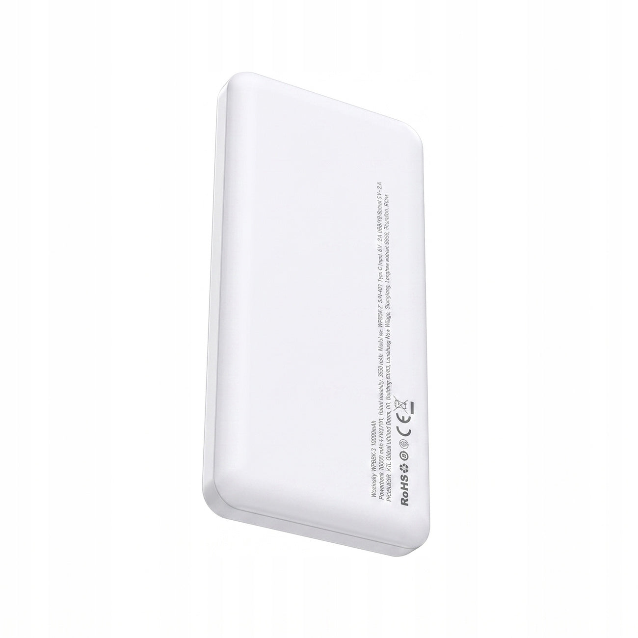 POWERBANK 10000mAh SMALL LIGHTWEIGHT TRAVELER FOR AIRPLANE 2x USB-A POWER BANK Battery capacity 10000 mAh