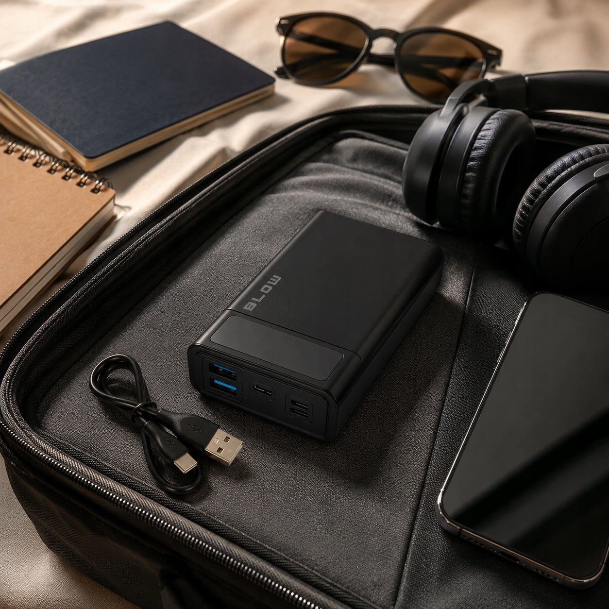 POWERBANK 20000mAh 22,5W POWER BANK QC PD USB-C FAST CAPACIOUS SAFE Packaging status original