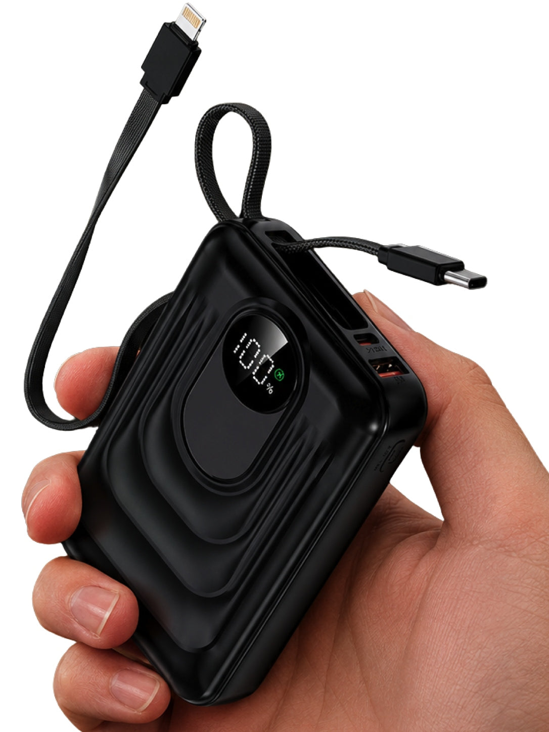 POWERBANK 20000mAh VOPTIX CK-059 22.5W LCD CABLES iPhone Android PD AIRPLANE