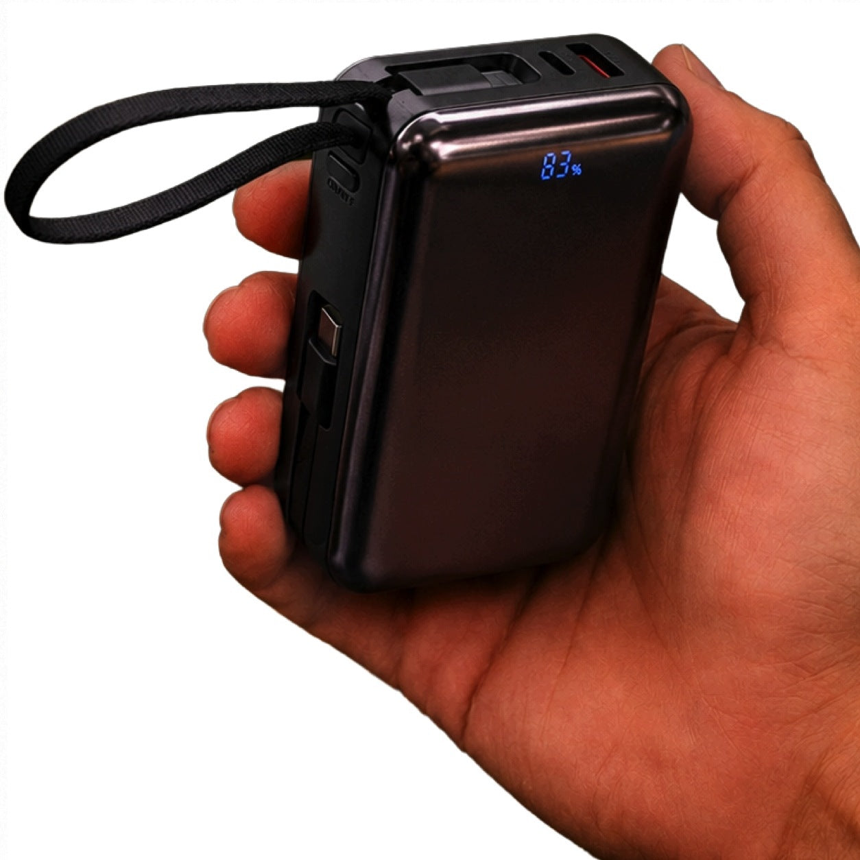 POWERBANK 20000mAh VOPTIX DX426 22.5W LCD USB-C Lightning PD iPhone Android