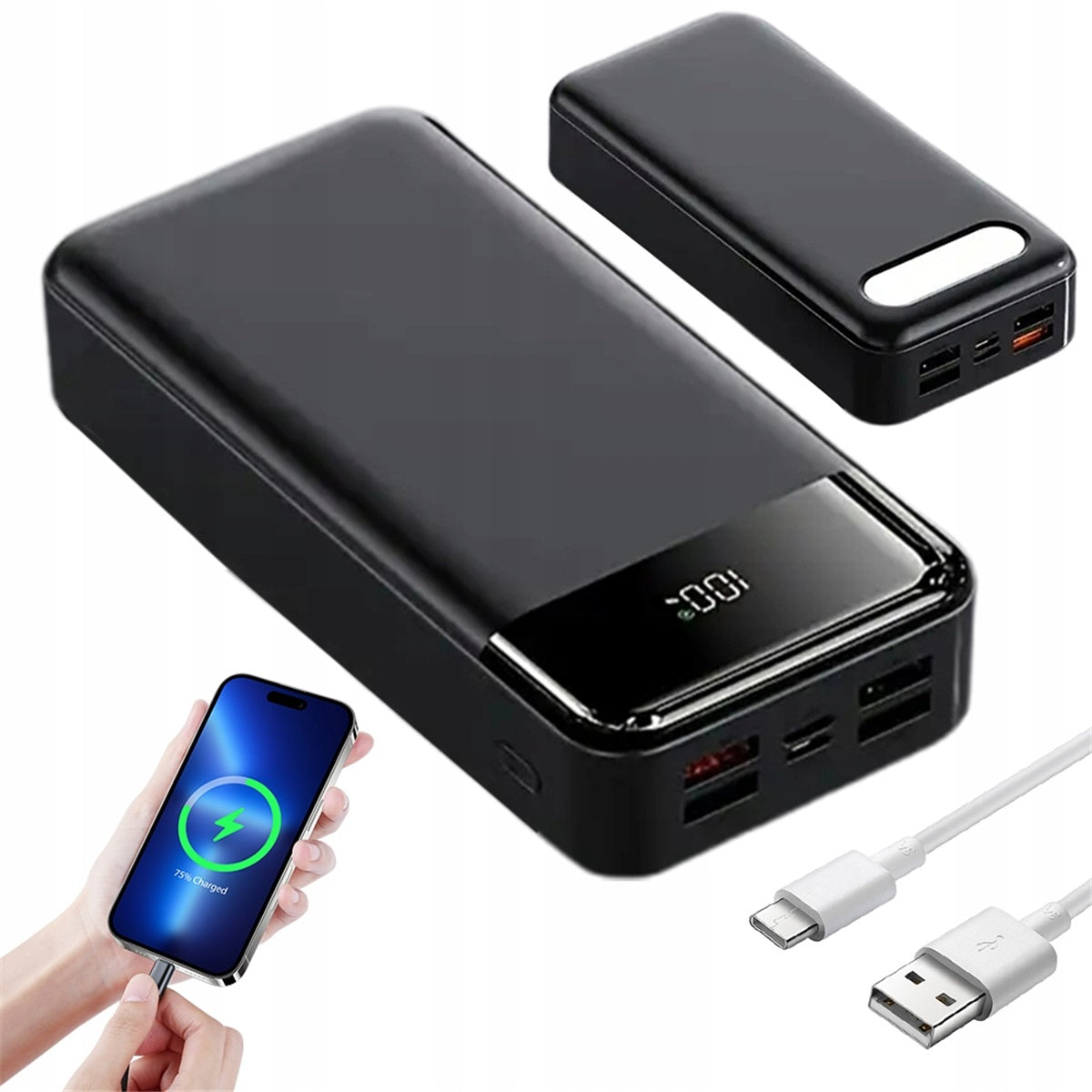 POWERBANK 50000MAH WITH FAST CHARGING 22.5W PD FOR TRAVEL Brand no brand