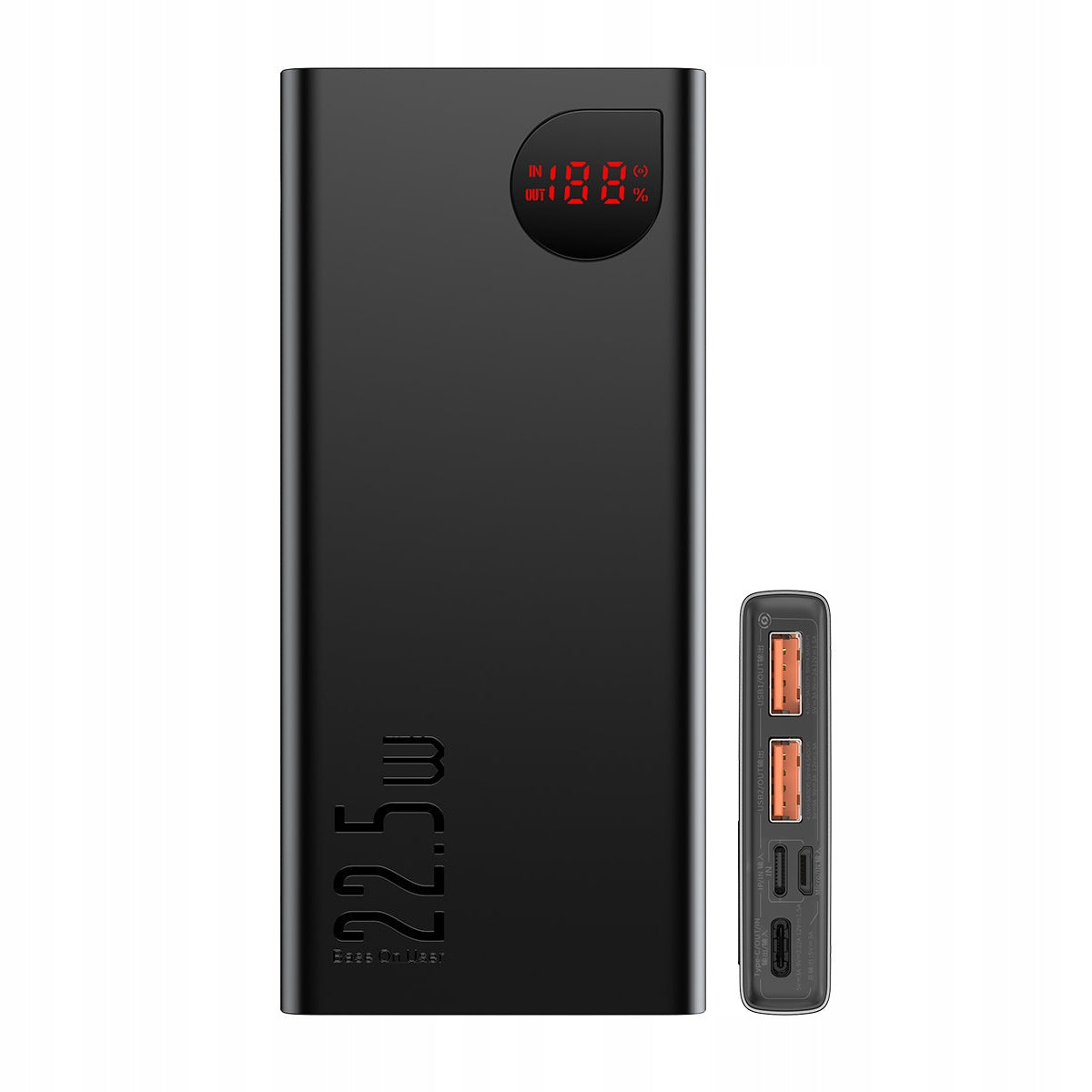 POWERBANK BASEUS 10000mAh 22.5W FAST CHARGING USB USB-C LIGHTNING MICRO Packaging status original