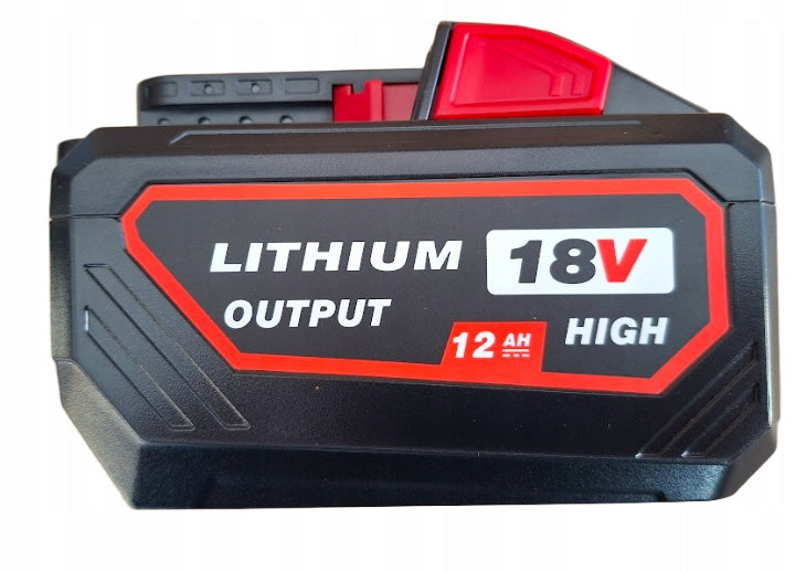 POWERFUL 18V 12Ah BATTERY FOR MILWAUKEE M18