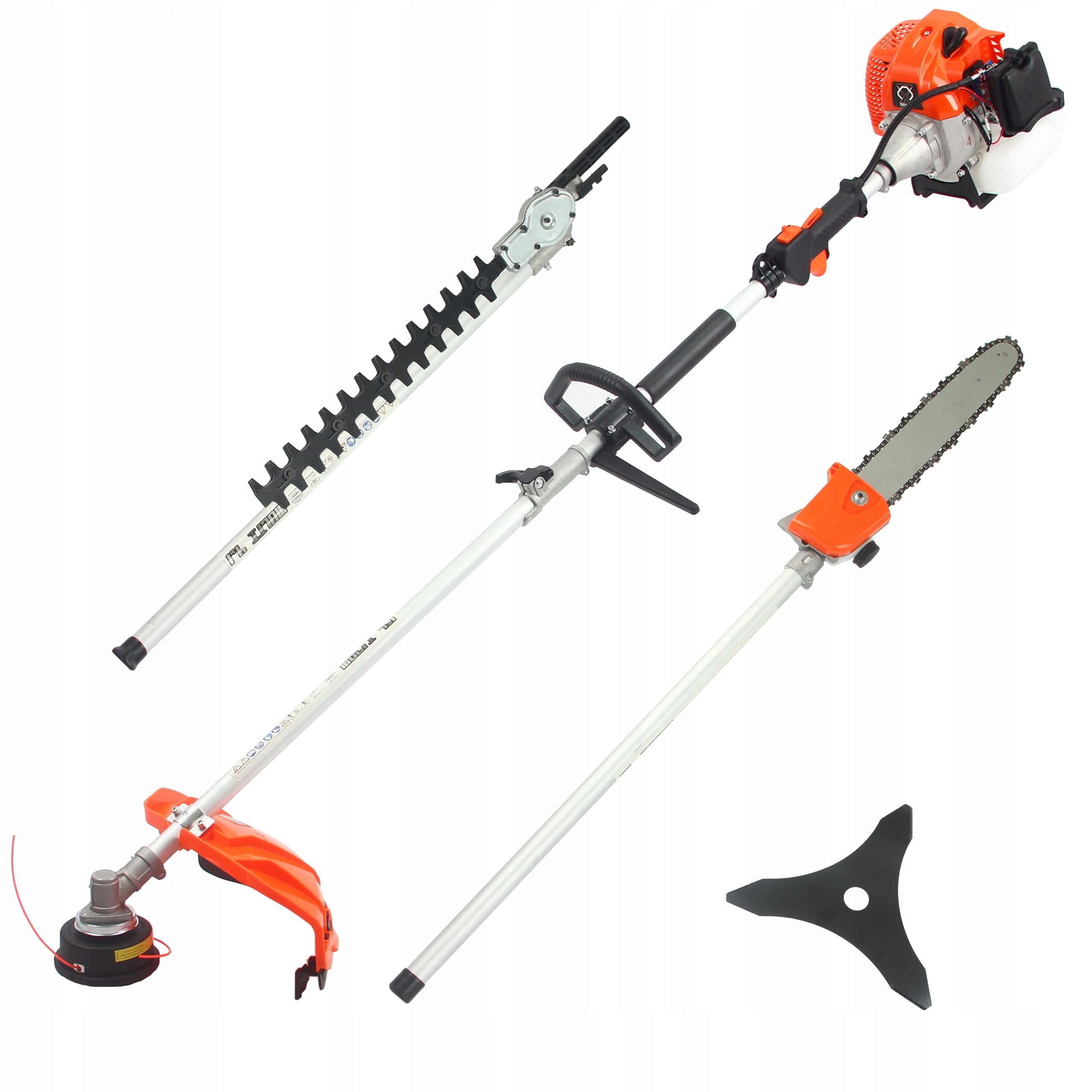 POWERFUL 4IN1 MULTIFUNCTION COMBUSTION SCYTHE SAW HEDGE TRIMMER DEMON Manufacturer code M83108A