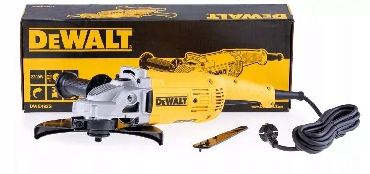 POWERFUL ANGLE GRINDER DIAX NETWORK 230mm M14 2200W DeWALT DWE492 Manufacturer code Dwe492Qs