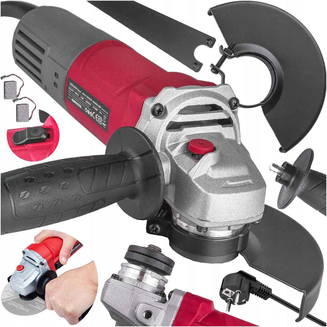 POWERFUL Angle Grinder Worcraft Angle Adjustable Rotation GIFT for DAD