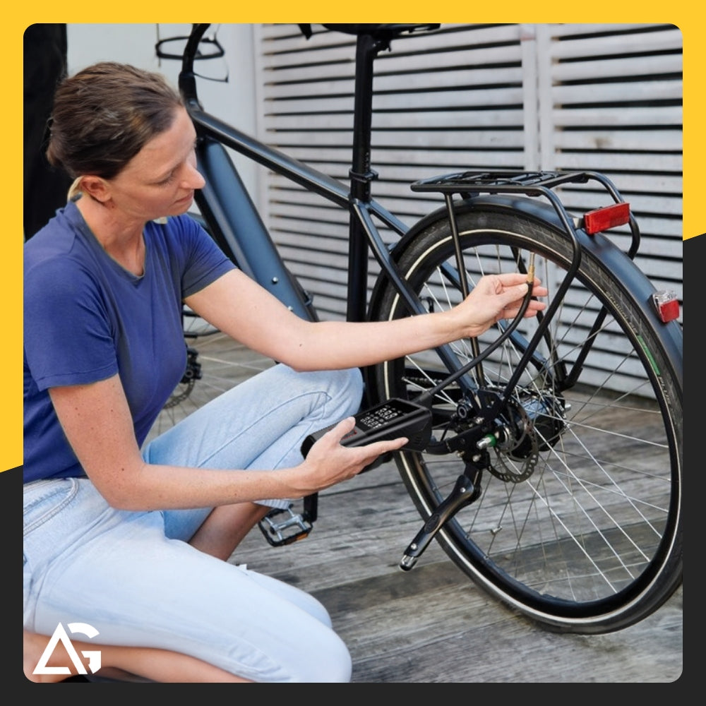 POWERFUL BICYCLE COMPRESSOR CAR BATTERY PUMP COMPRESSOR UP TO 80W Kind electric