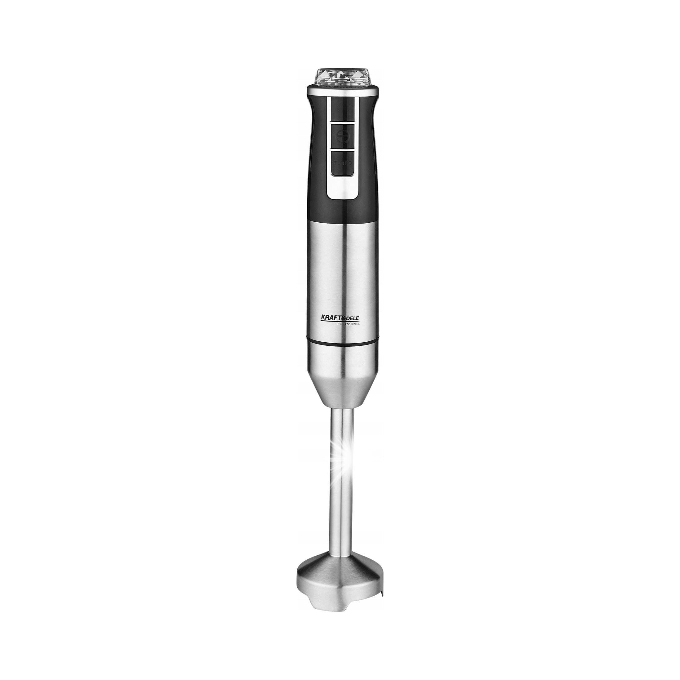 POWERFUL BLENDER MULTIFUNCTIONAL HAND MIXER 1500W SILVER LED ACCESSORIES XXL