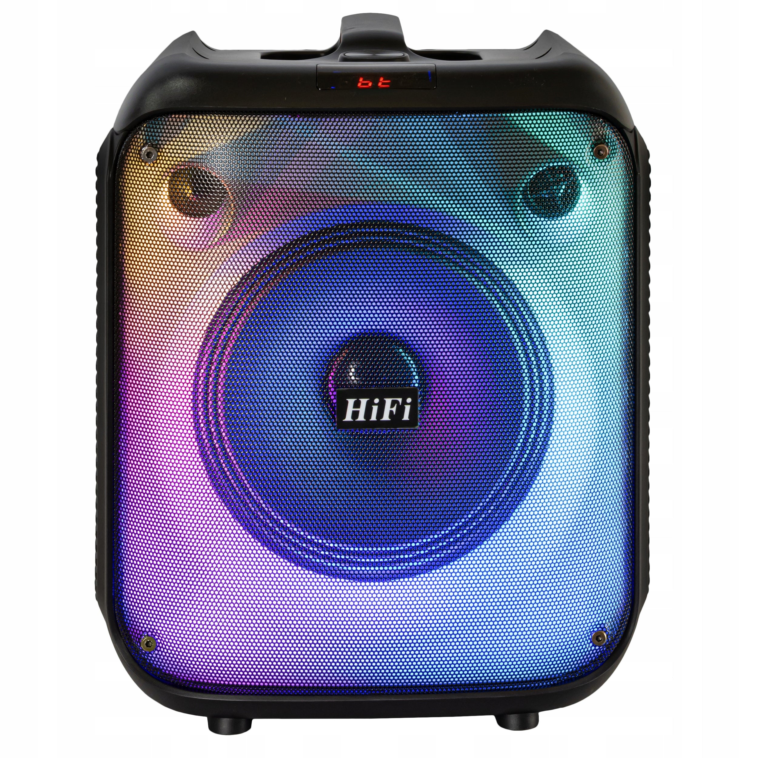 POWERFUL BLUETOOTH BOOMBOX SPEAKER USB SD AUX RADIO MICROPHONE PORTABLE KARAOKE Brand AIG