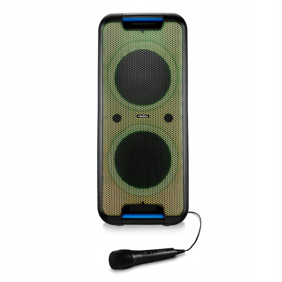 POWERFUL BLUETOOTH PORTABLE SPEAKER WIRELESS PARTY KARAOKE LED