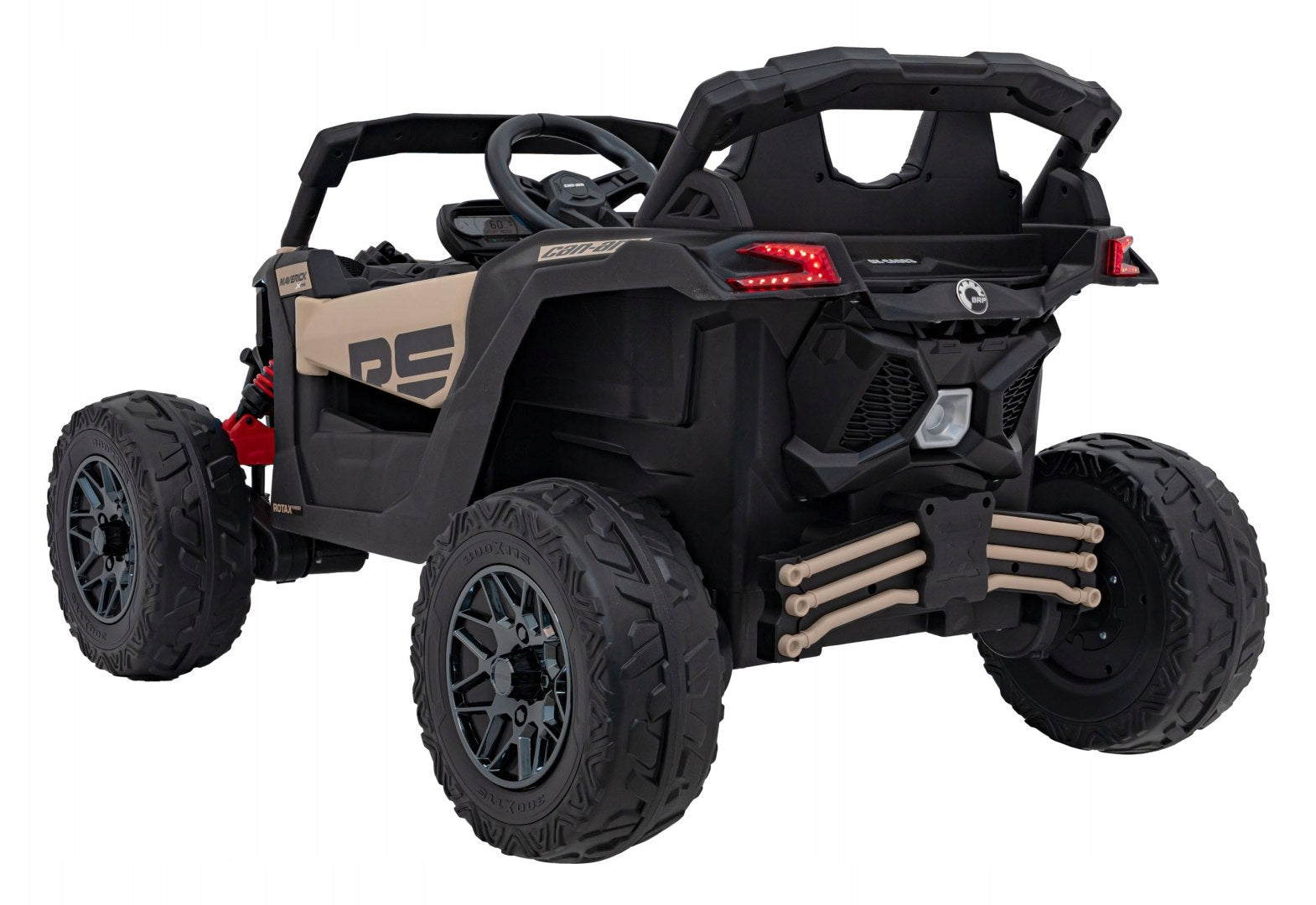 POWERFUL BUGGY Can-am FOR KIDS BATTERY 4x200W 24V 5Ah 4x4 LED REMOTE CONTROL Color black