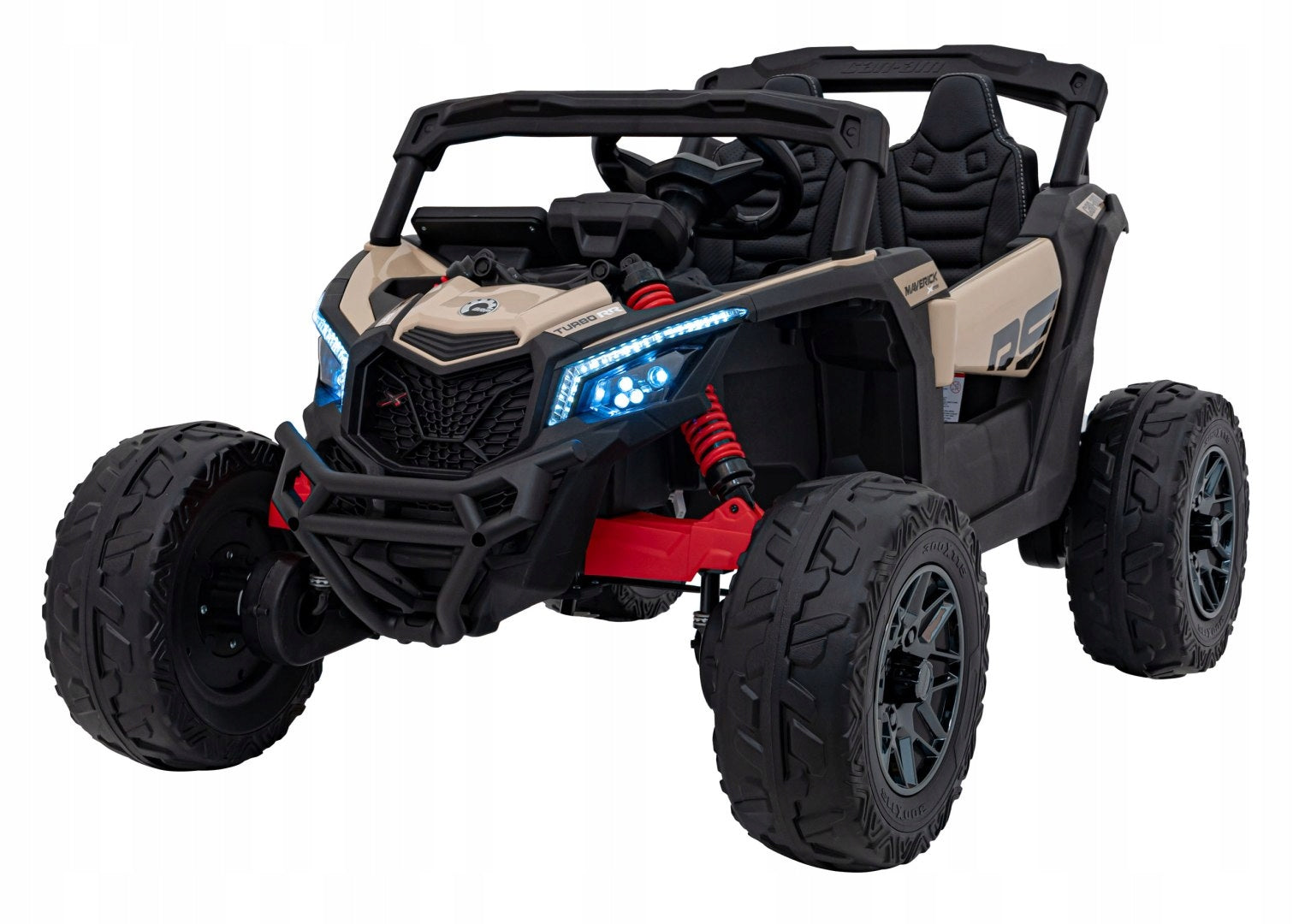 POWERFUL BUGGY Can-am FOR KIDS BATTERY 4x200W 24V 5Ah 4x4 LED REMOTE CONTROL Packaging status original