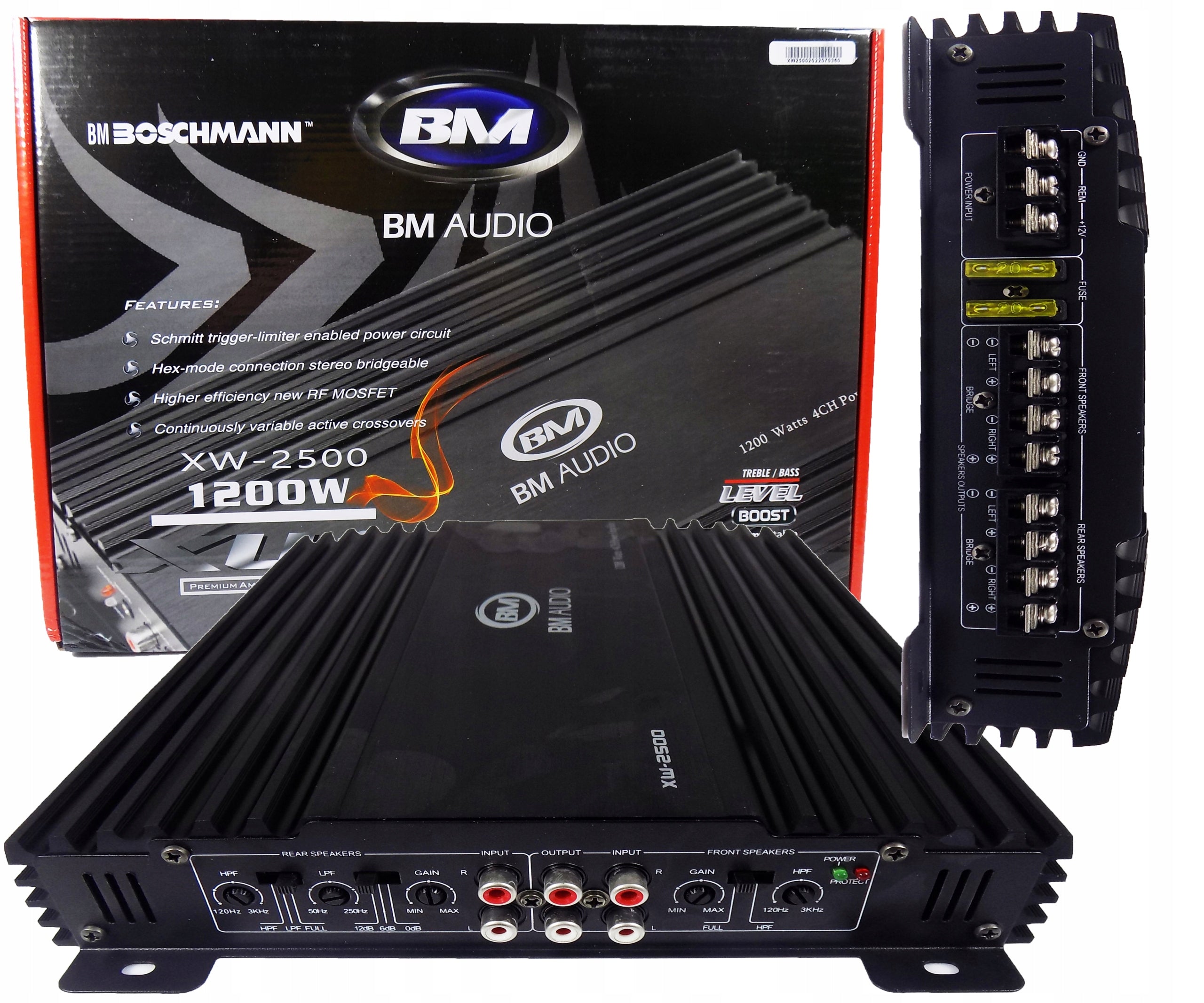 POWERFUL CAR AMPLIFIER 1200W BOSCHMANN