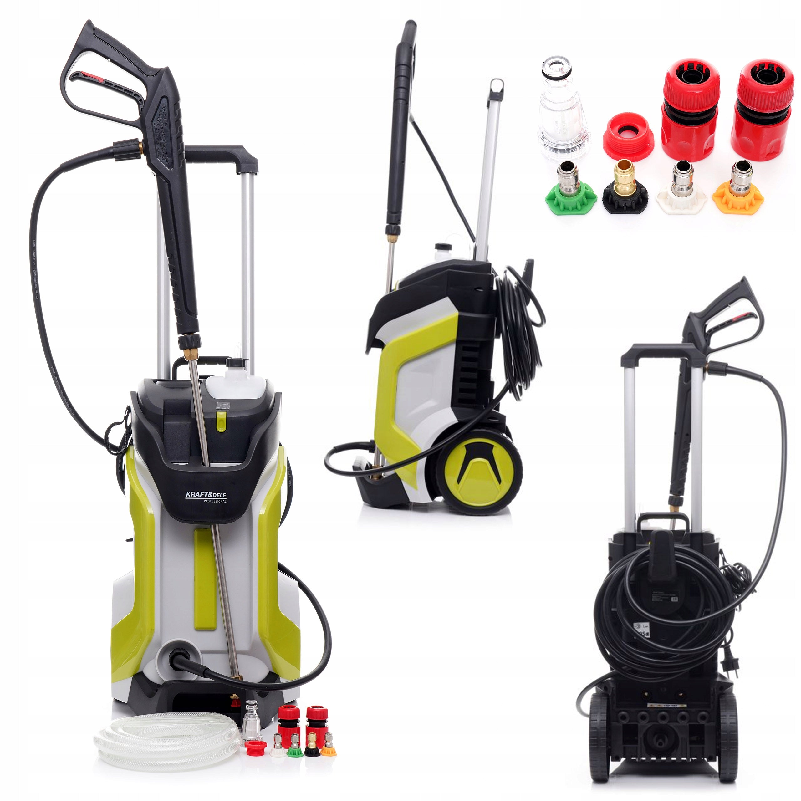 POWERFUL CAR PRESSURE WASHER 2100W 250bar Brand Kraft&Dele