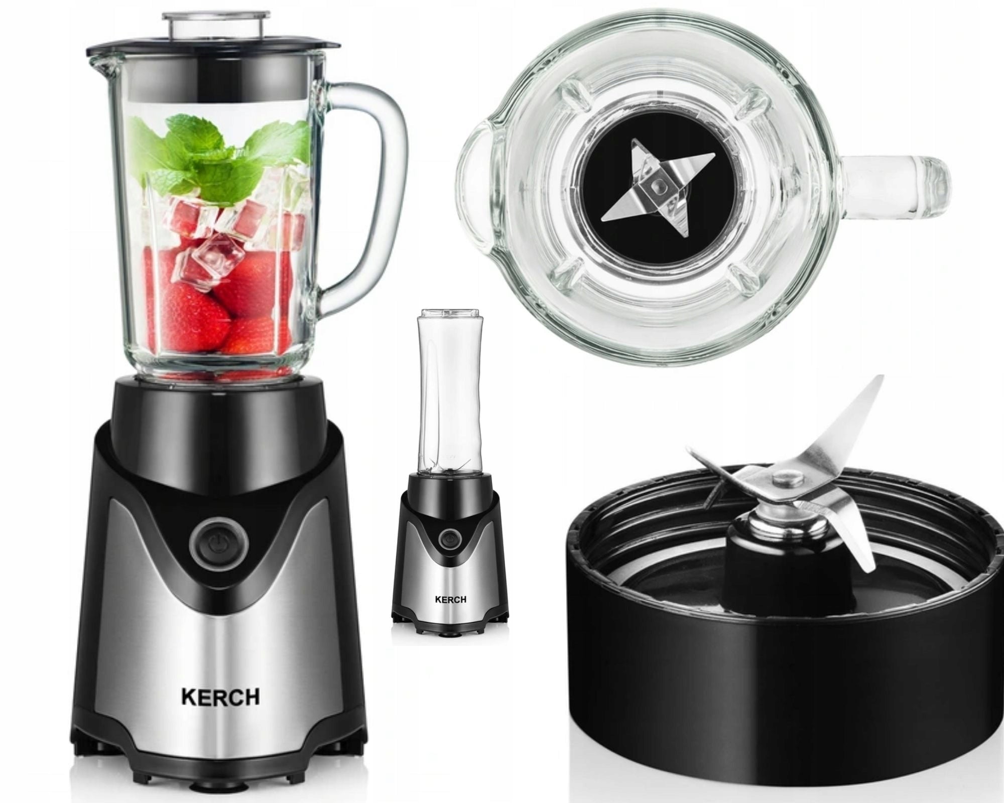 POWERFUL COCKTAIL BLENDER KERCH 4IN1