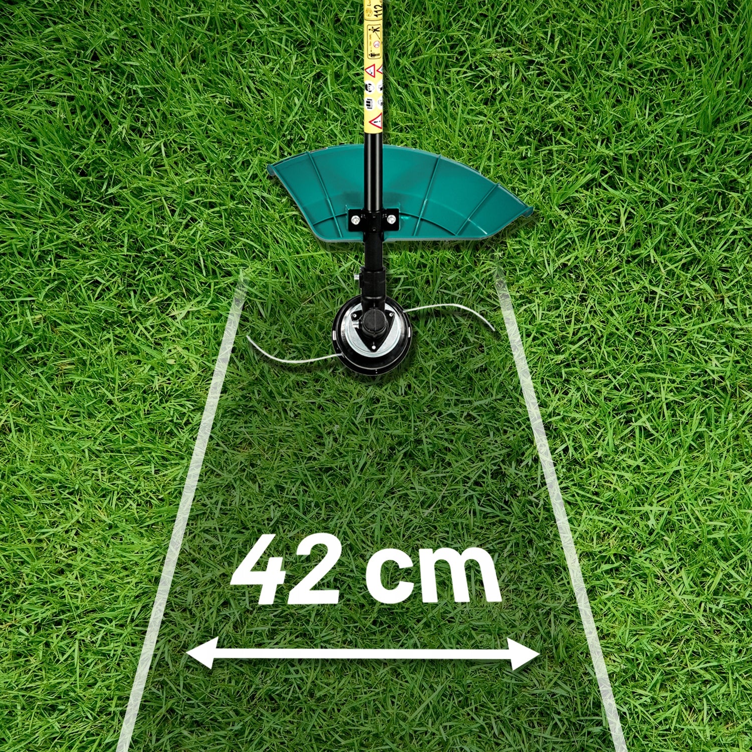 POWERFUL COMBUSTION SCYTHE FOR GRASS TRIMMER PRO 53cm3 BRUSH CUTTER LARGE SET Brand Tokachi