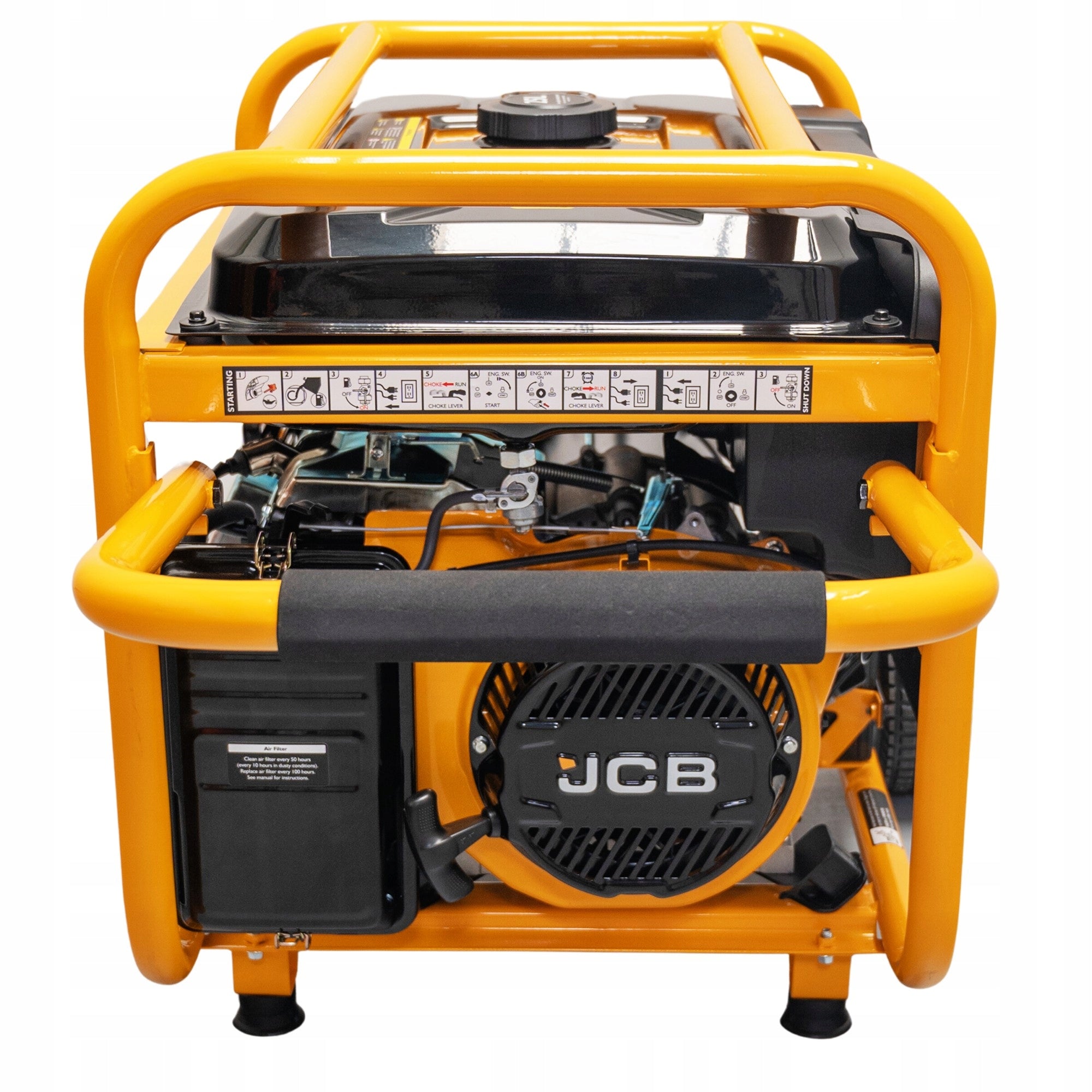 POWERFUL Combustion Unit JCB 7.9KW - 3 Phase (AVR, electric start) Manufacturer code JCB-GPL8010PE